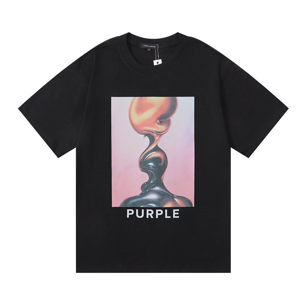 Street style Purple Brand T-shirt