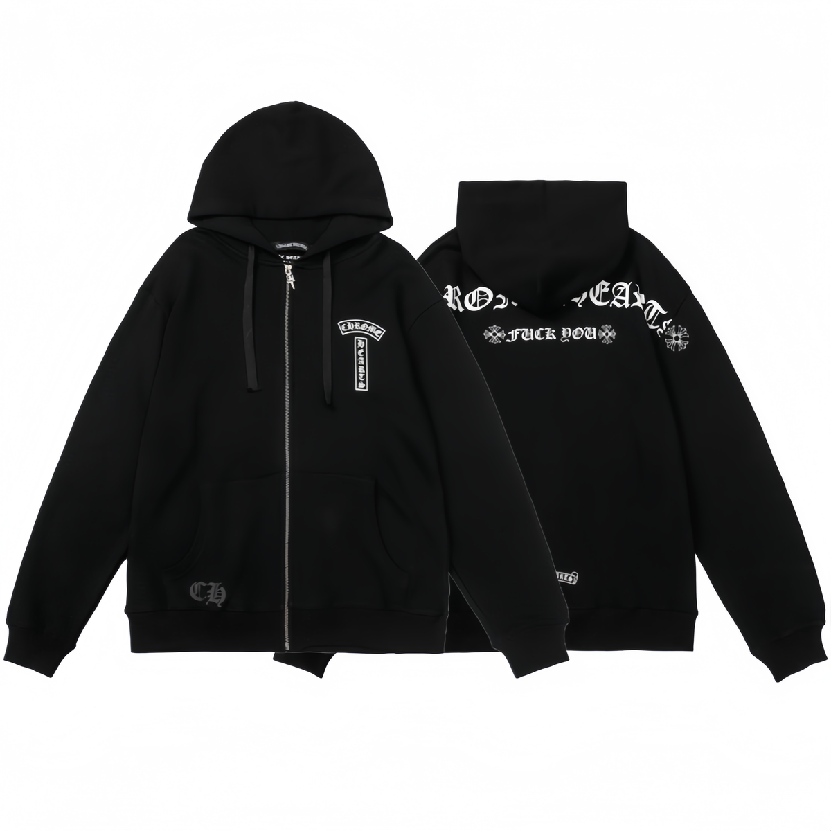 Chrome Hearts New Zip Up Hoodie -830