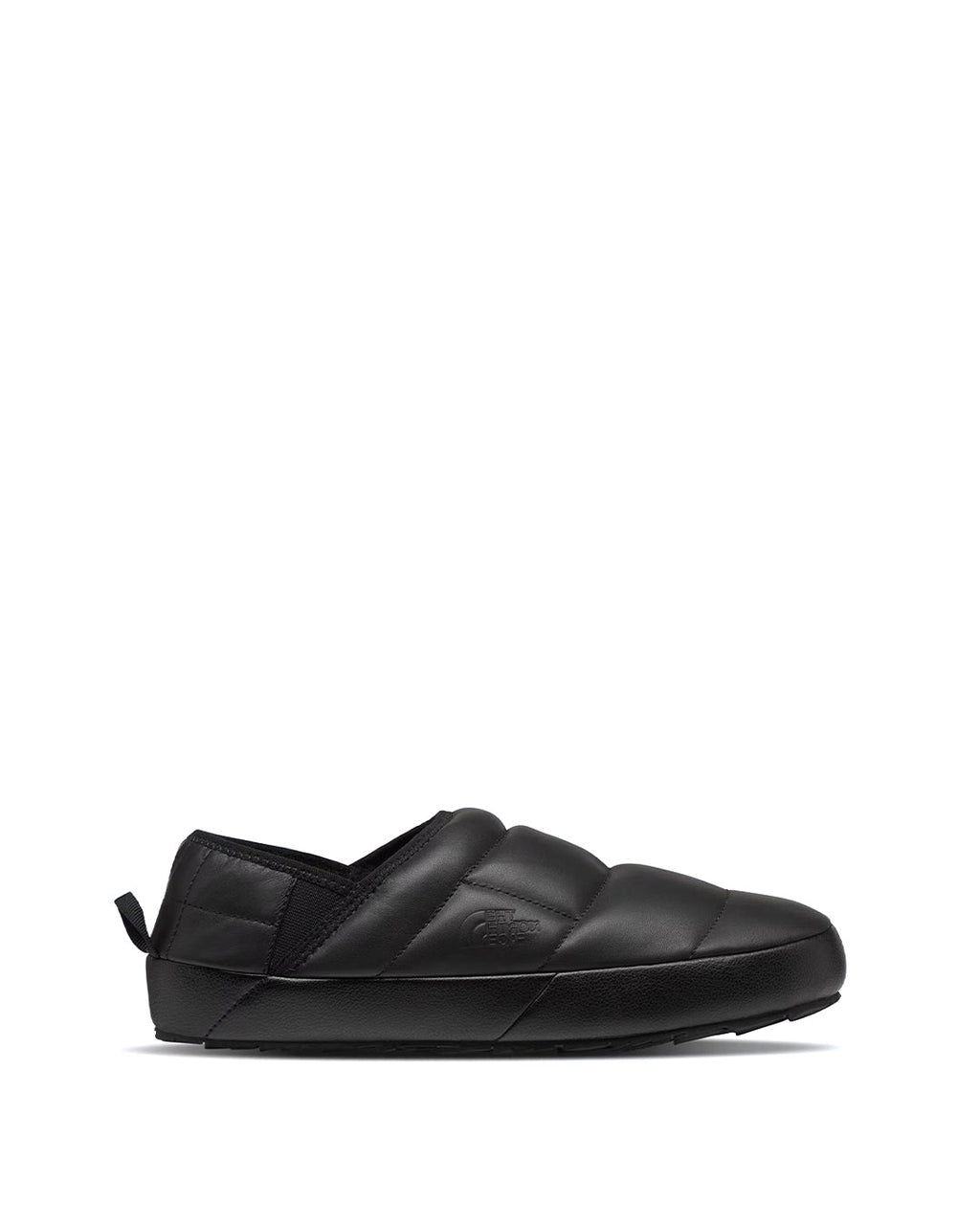 Black Thermoball Traction Leather Mules