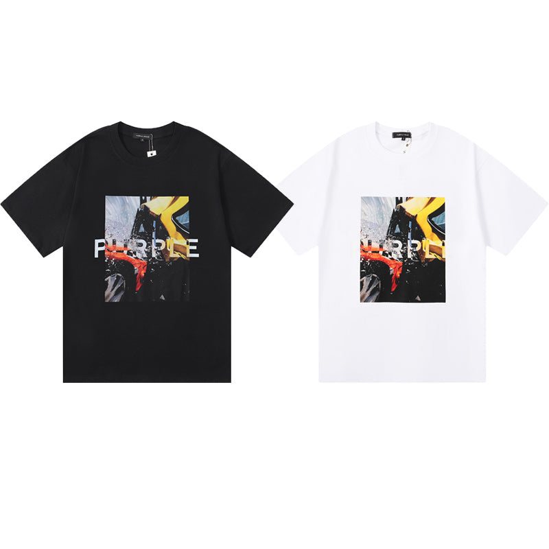 Street style Purple Brand T-shirt