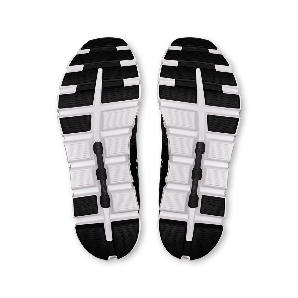 On Running Men's Cloud 6 Wide in Black/White