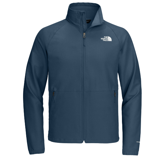The North Face Shady Blue Dark Heather Barr Lake Soft Shell Jacket