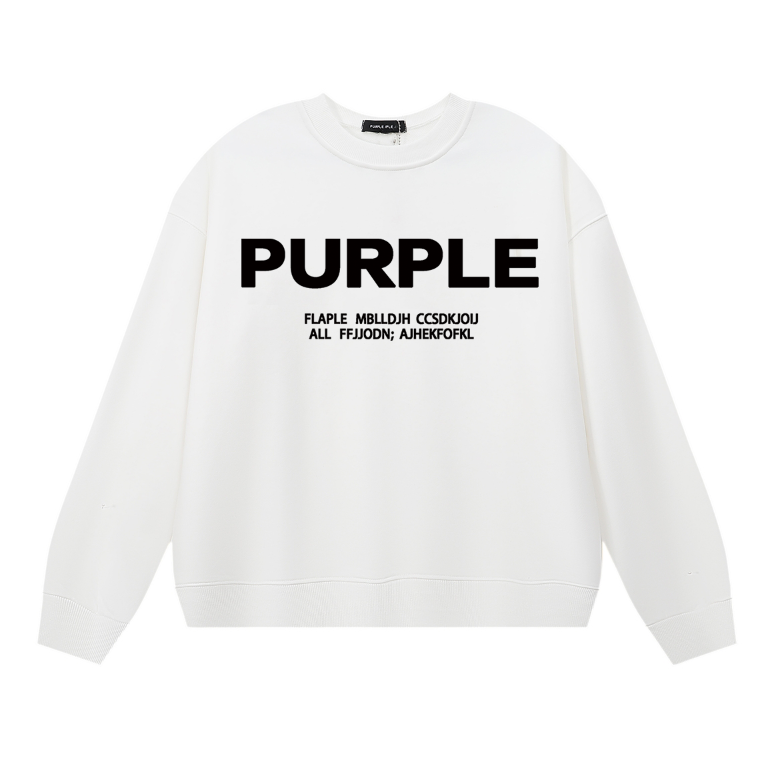 Purple New Sweatshirt