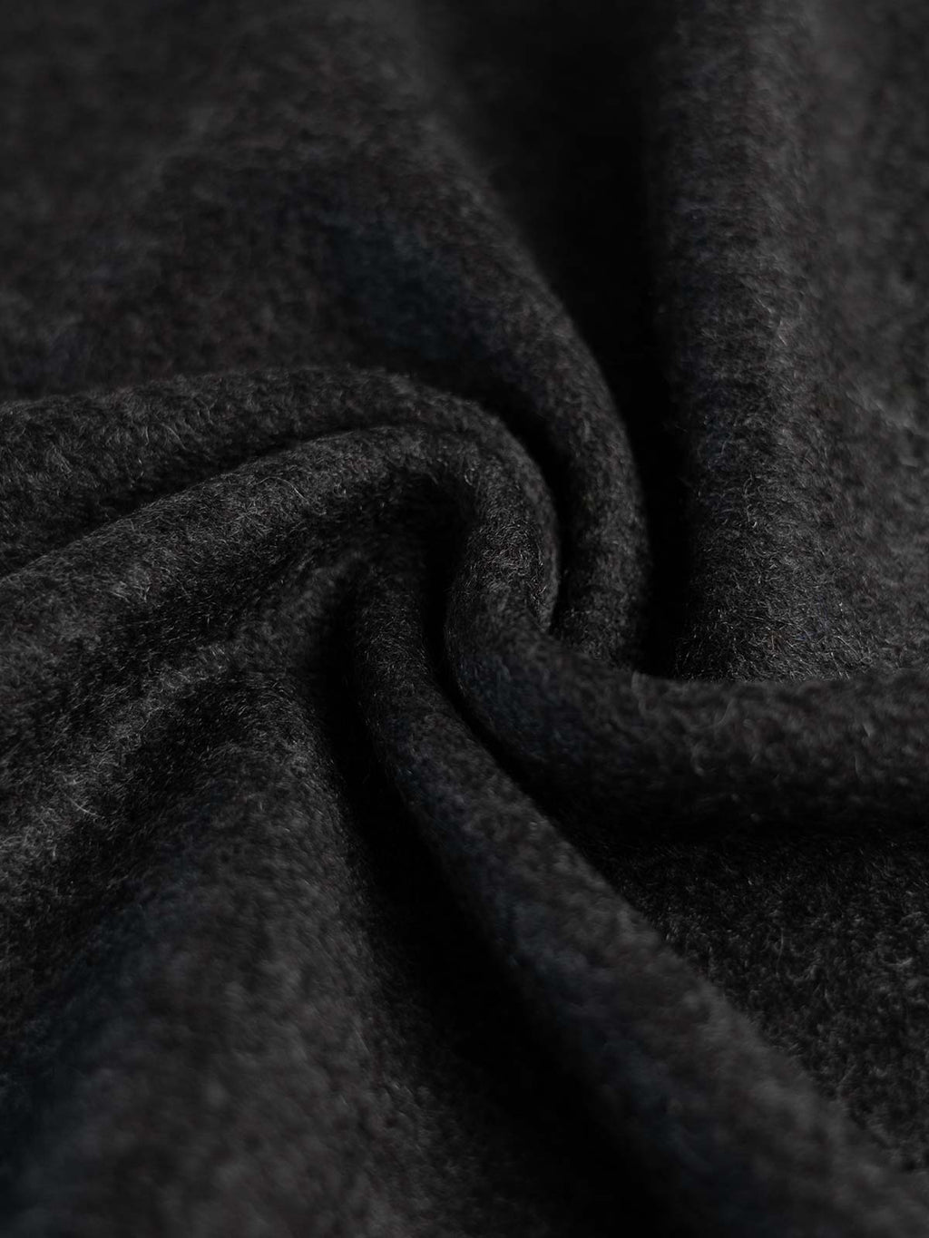 Charcoal Gray Cashmere Scarf