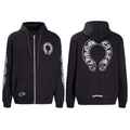 CHROME-HEARTS ZIP-UP Hoodie K5001