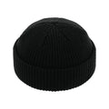 BLACK FISHERMAN BEANIE