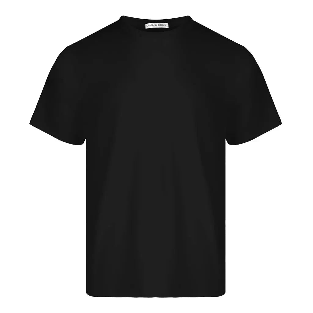BLACK LOOPWHEELED T-SHIRT 3-PACK