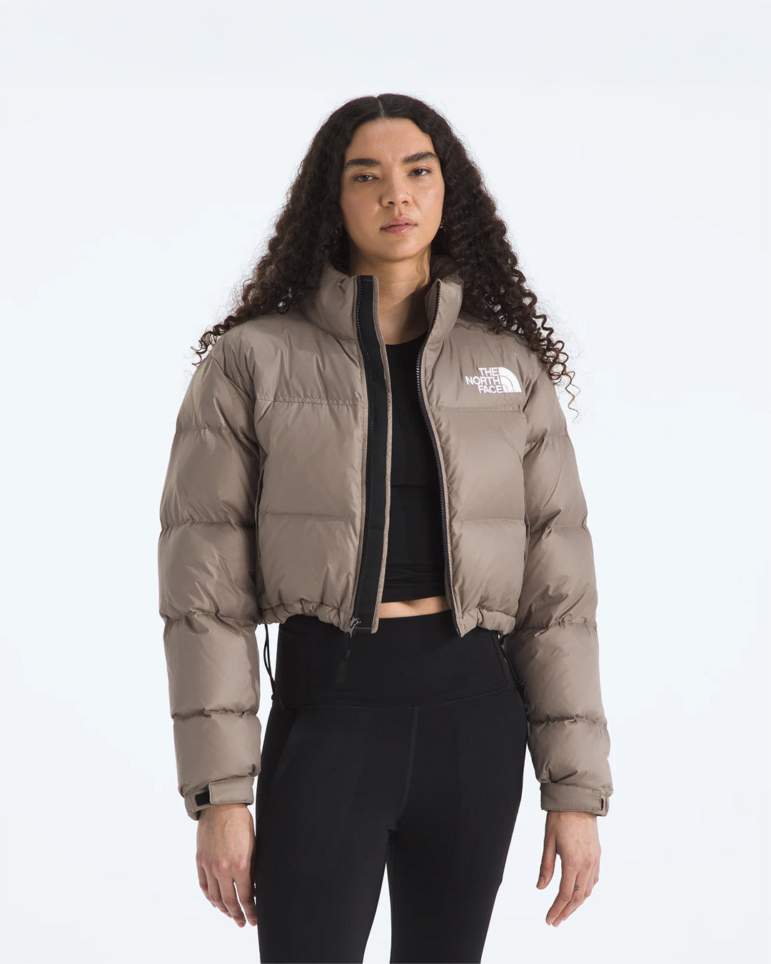 Mocha Brown Women’s Nuptse Short Jacket