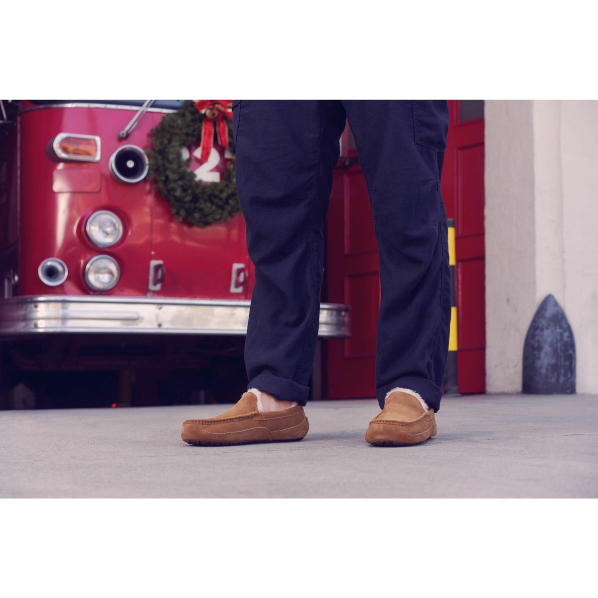 UGG Men's Ascot Slipper in Chestnut