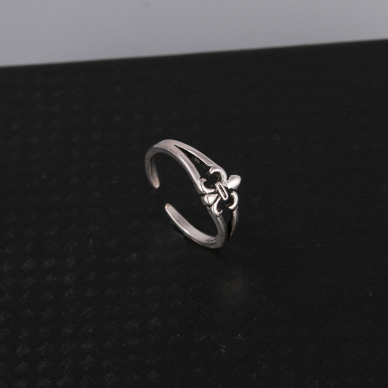 Chrome Hearts Sliver cross original couple ring