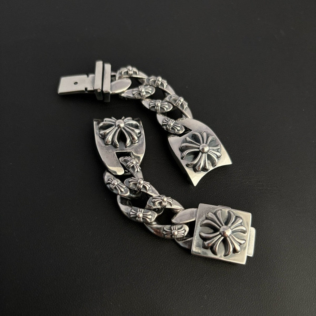 Chrome Hearts cross flower full flower watch strap