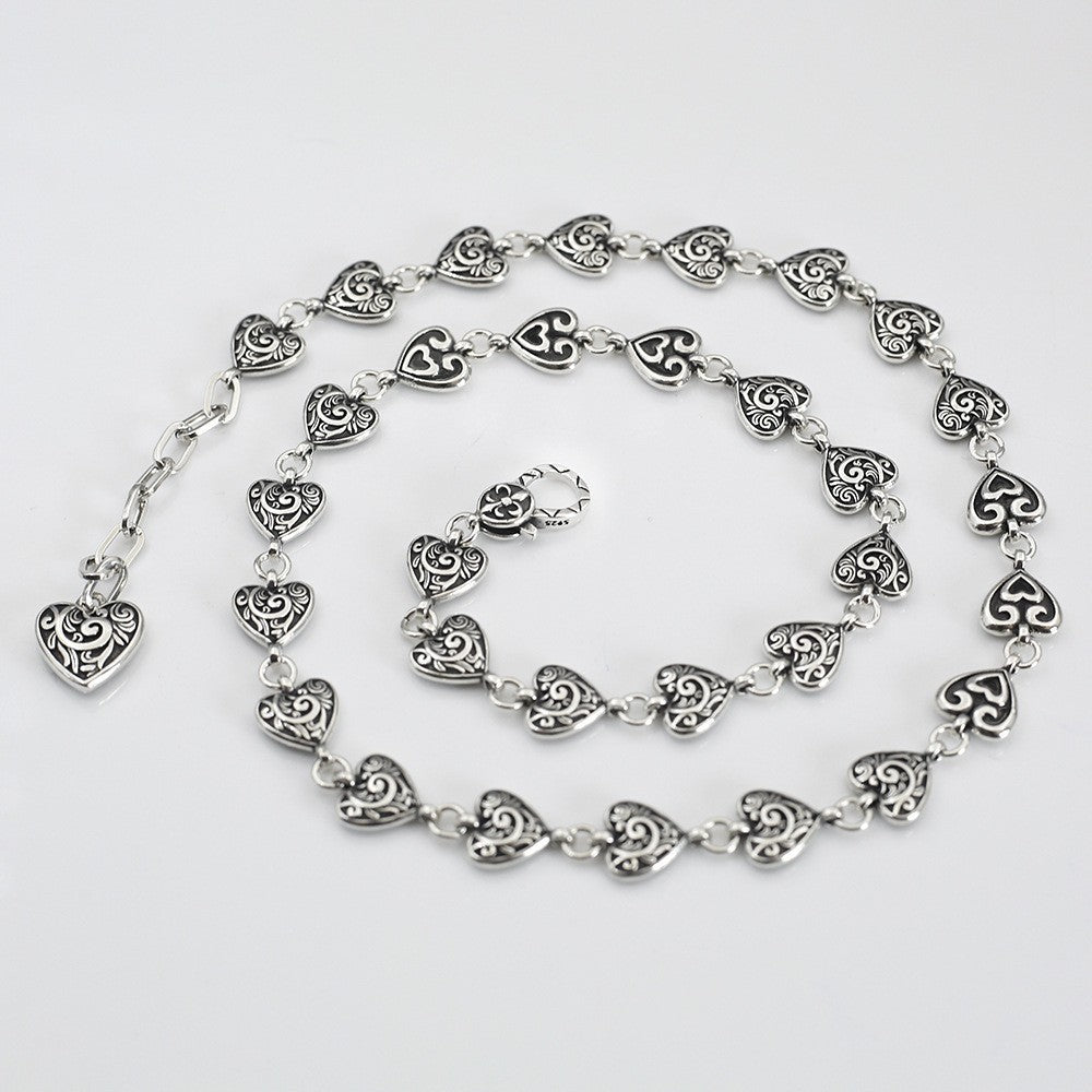 Chrome Hearts Retro versatile arabesque love chain