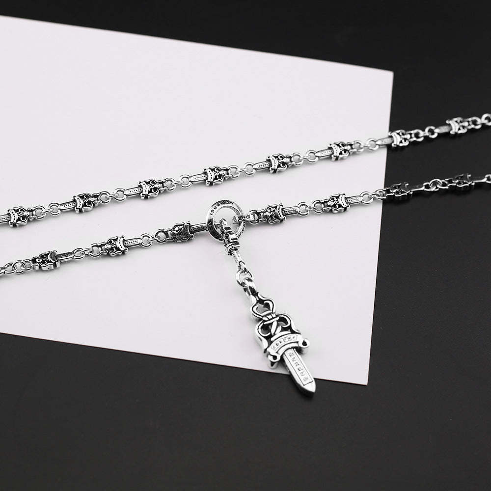 Chrome Hearts sword chain sword pendant necklace