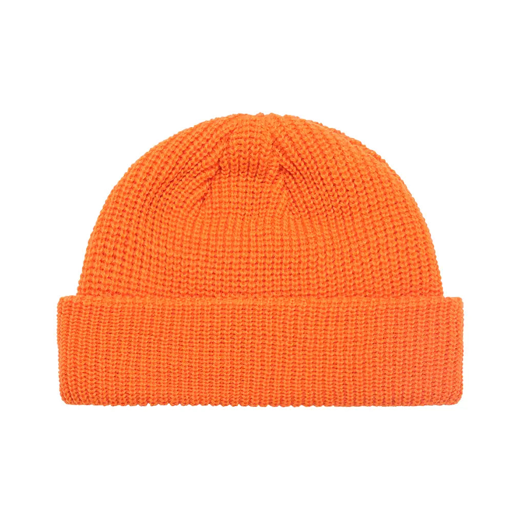 ORANGE FISHERMAN BEANIE
