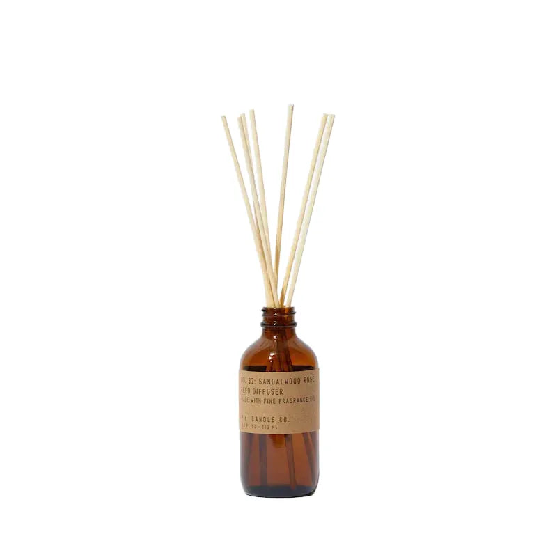 P. F. Candle Co. Sandalwood Rose– Reed Diffuser