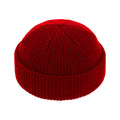 WINE RED FISHERMAN BEANIE