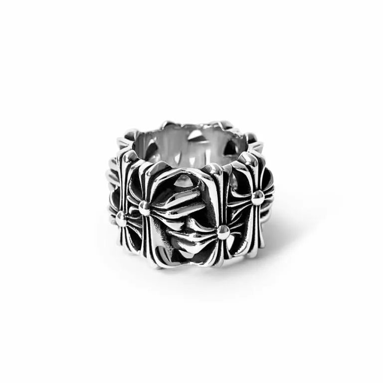 Chrome-Hearts SQUARE CEMETERY RING