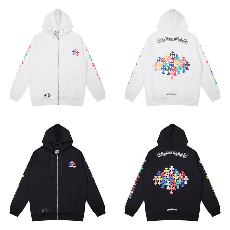 CHROME-HEARTS ZIP-UP Hoodie K5015