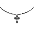 Chrome Hearts Paperchain Necklace With Dagger Pendant