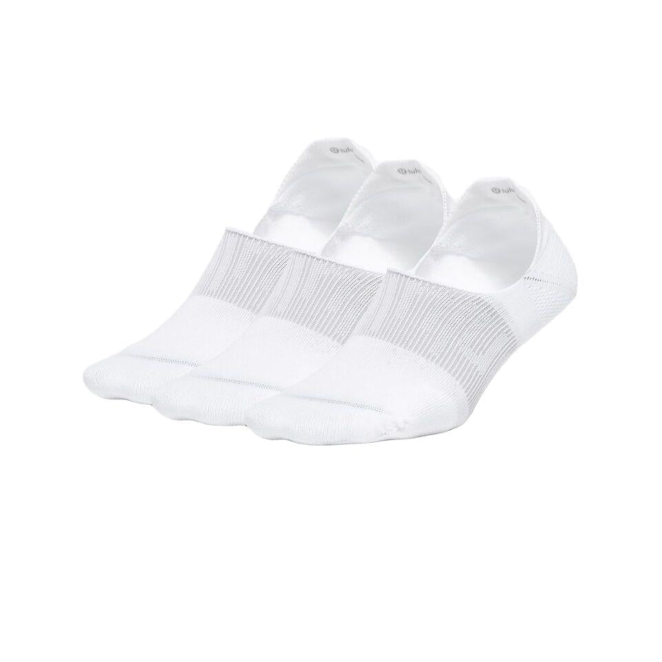 Lululemon Women's Power Stride No-Show Socks with Active Grip 3 Pack