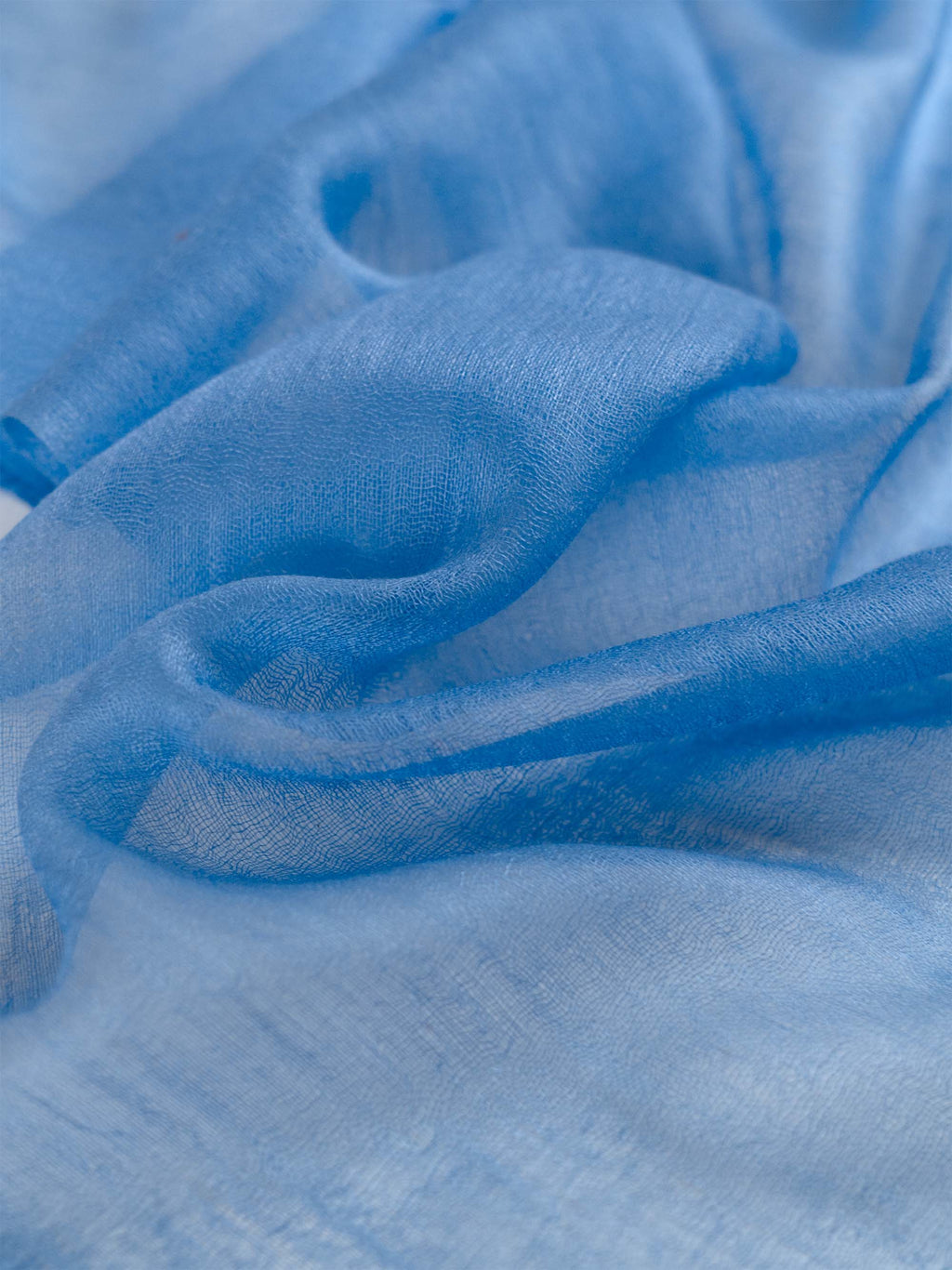 Featherlight Steel Cashmere Scarf