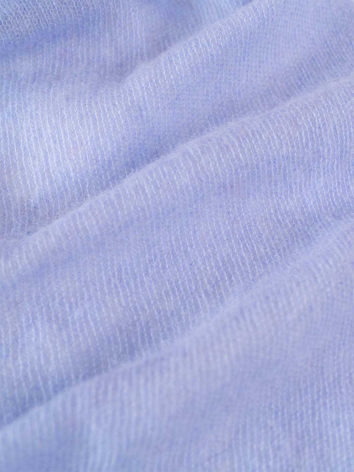 Cornflower Blue CloudPuff Cashmere Scarf