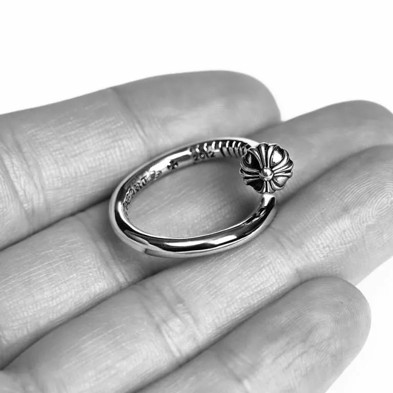 Chrome Hearts Nail Ring ¨C Crossball 56