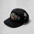 Chrome Hearts Multi Color Cemetery Cross Trucker Cap