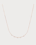 PERSEE Rose Gold and Diamond Danae Necklace(Rose Gold)