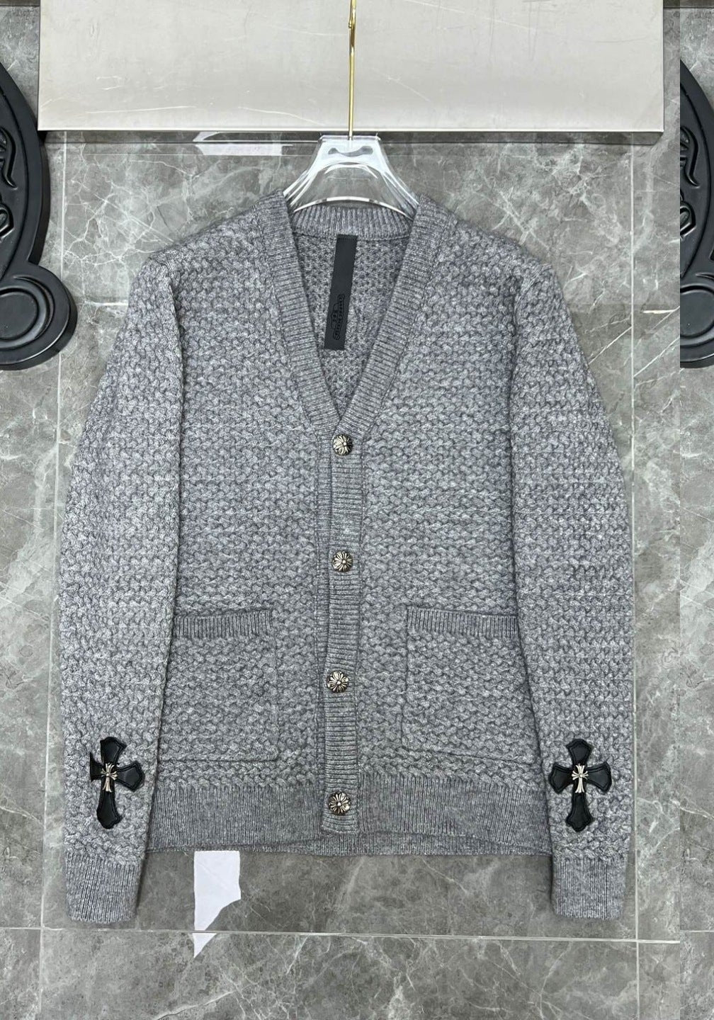 Chrome Hearts Cardigan Sweater 002