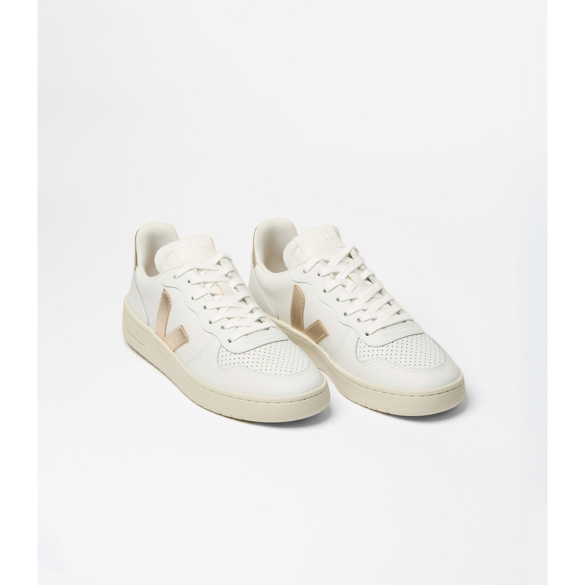 Veja Women's V-10 Leather in White Platine