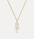 VIVIENNE WESTWOOD Issa Pendant Necklace Brass(Gold)